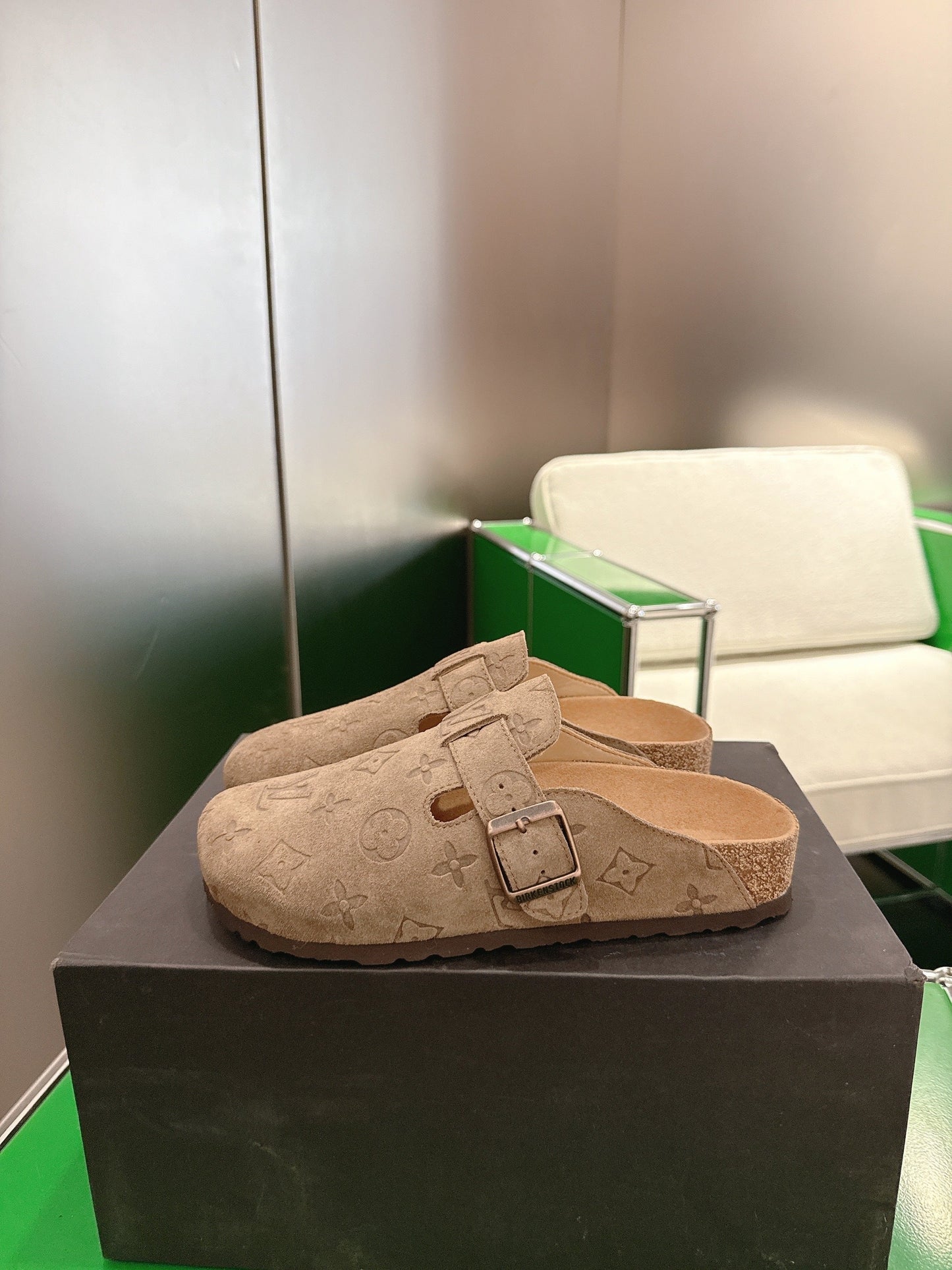 lv Birkenstock Closed-Toe Shoes