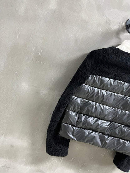 Best White Goose Down Jacket Merino Wool Leather