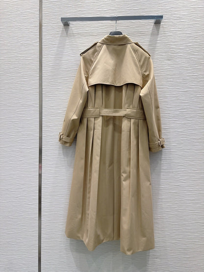 D 2025FW British-Style Trench Coat