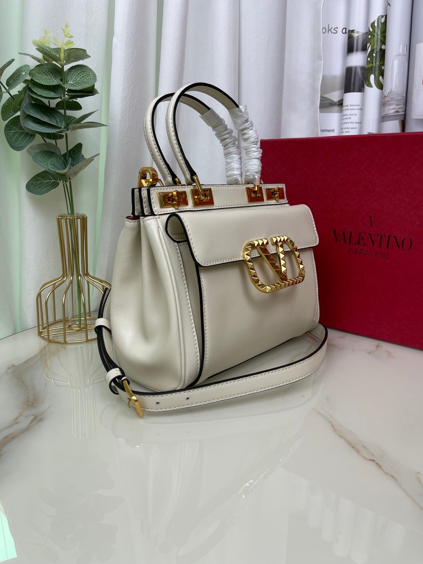 Valo Mini Double-Handle Rockstud Bag