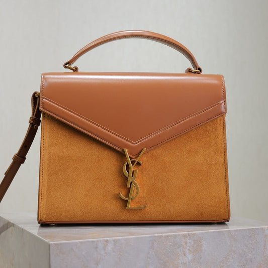 SL Suede Cassandra Briefcase Bag