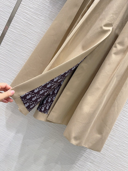 D 2025FW British-Style Trench Coat