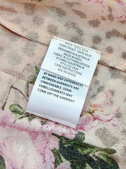 Silk Printed Tie-Tie Sleeveless Vest Dress