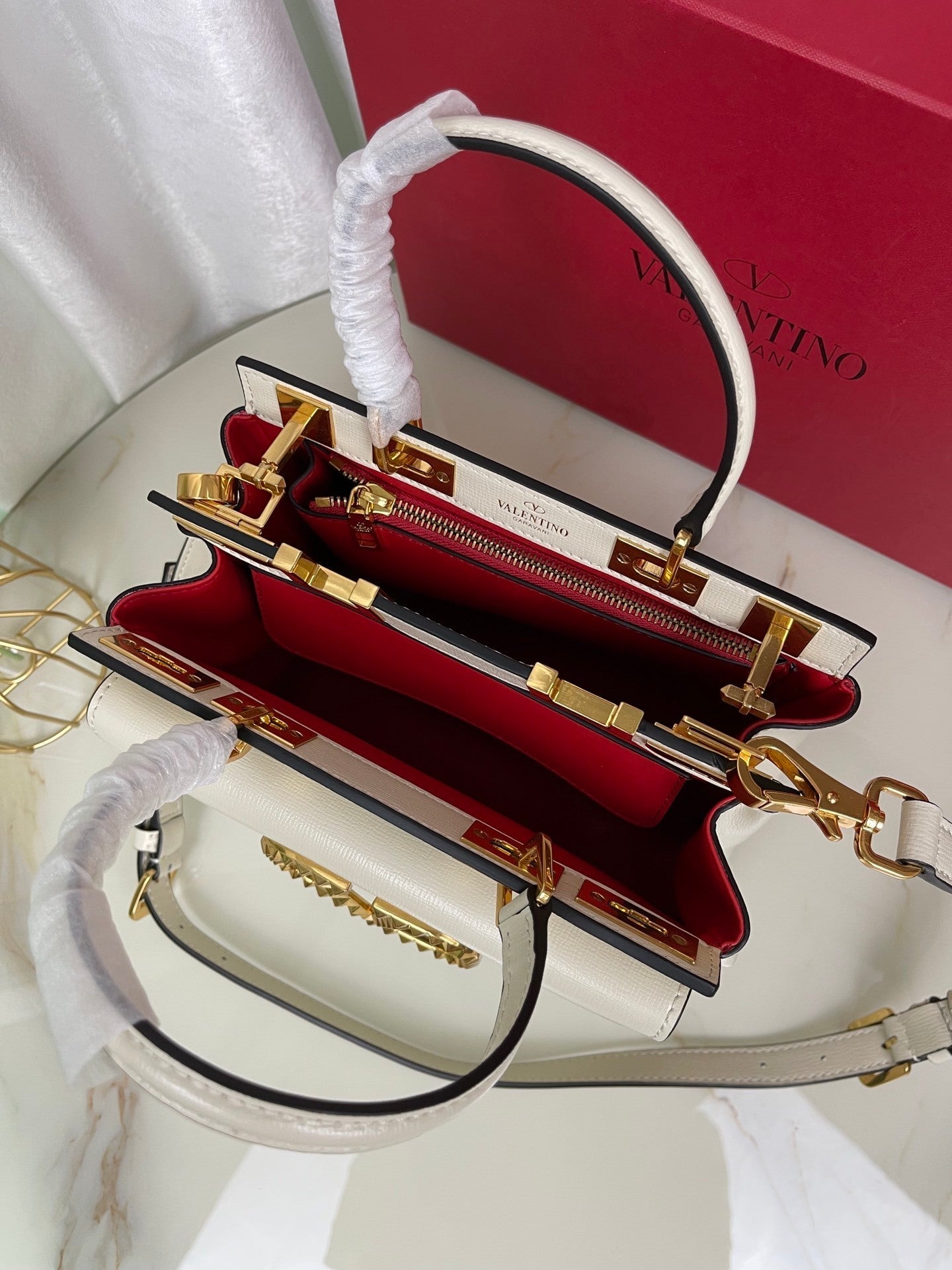 Valo Mini Double-Handle Rockstud Bag