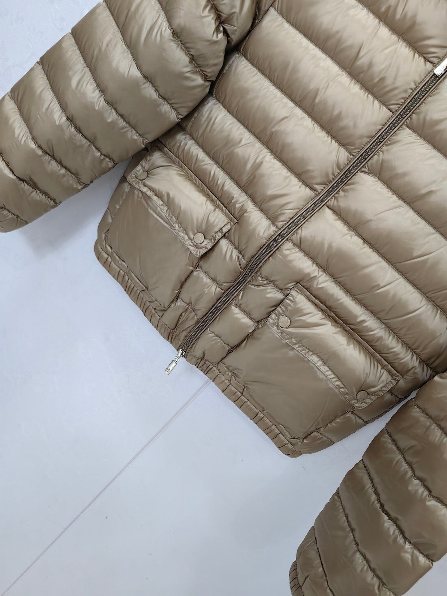 Early Autumn Champagne Down Jacket Best Style