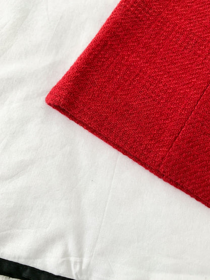 C24A Tweed Patchwork Skirt