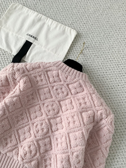 LV Women’s SK-II Cashmere & Wool Jacquard Terry Sweater Set