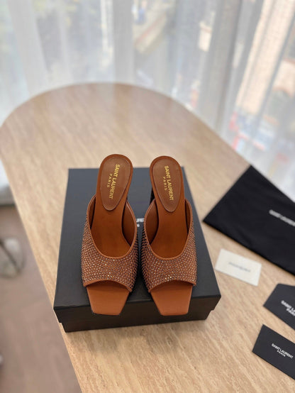 SL  Full-Diamond High Heel Sandals