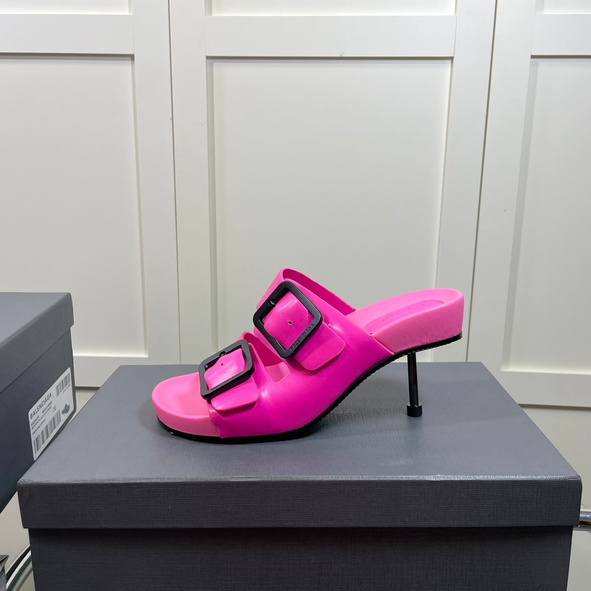 Bale i aga Premium Thickened Cowhide Platform Shoes