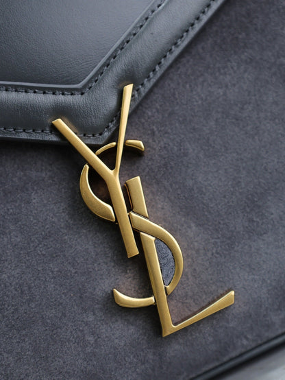 SL Suede Cassandra Briefcase Bag