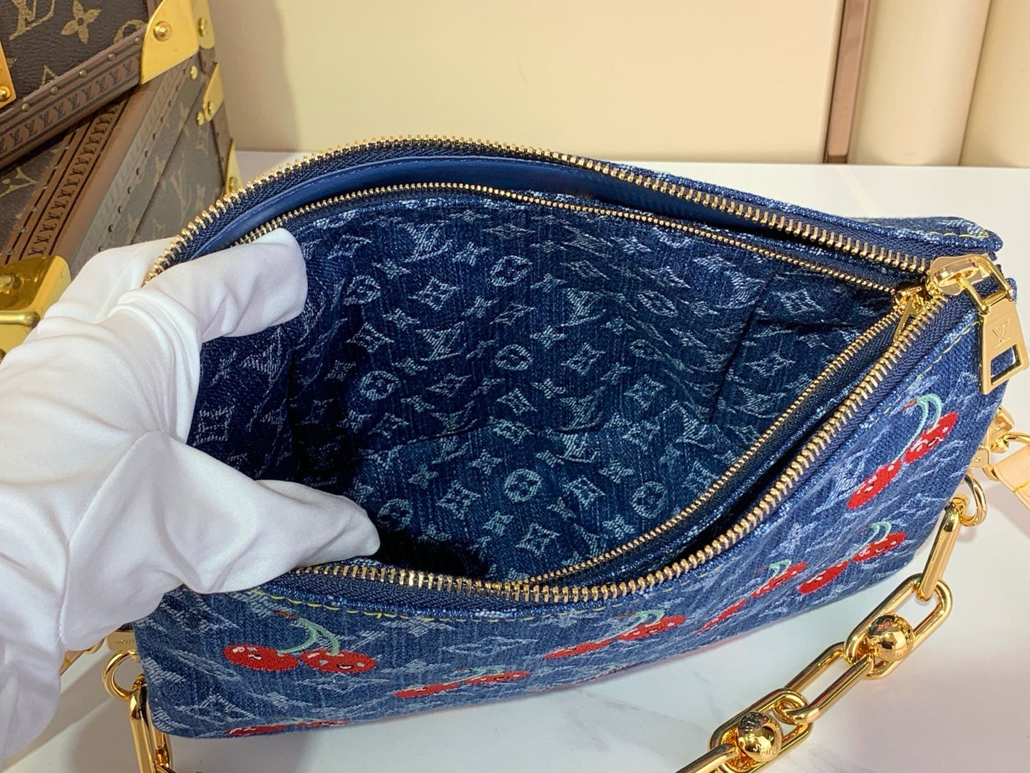 LV x TM Coussin Cherry PM Bag