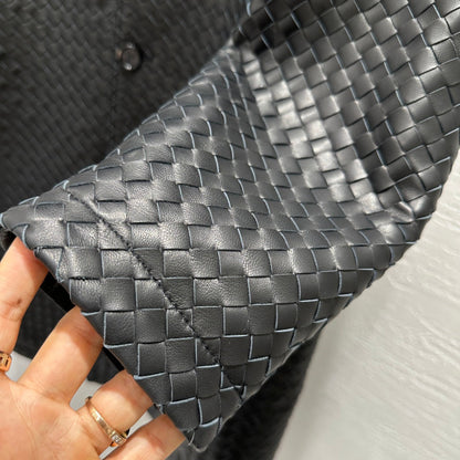 bv Woven Lambskin Oversized Jacket