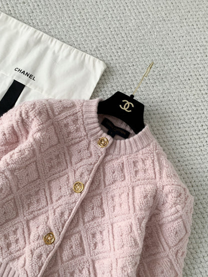 LV Women’s SK-II Cashmere & Wool Jacquard Terry Sweater Set