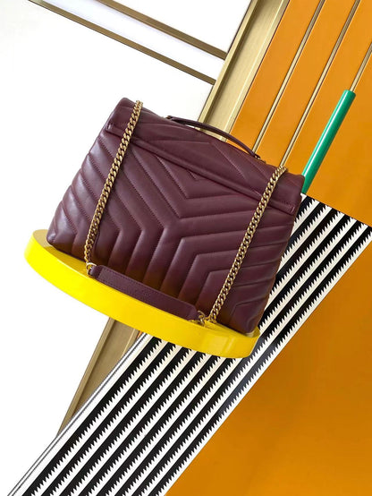 Loulou Medium Leather Bag