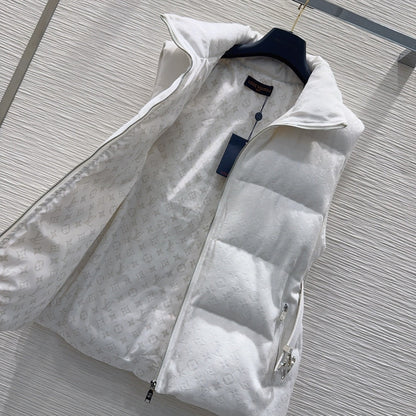 LV 2025FW Down Vest Jacket Casual