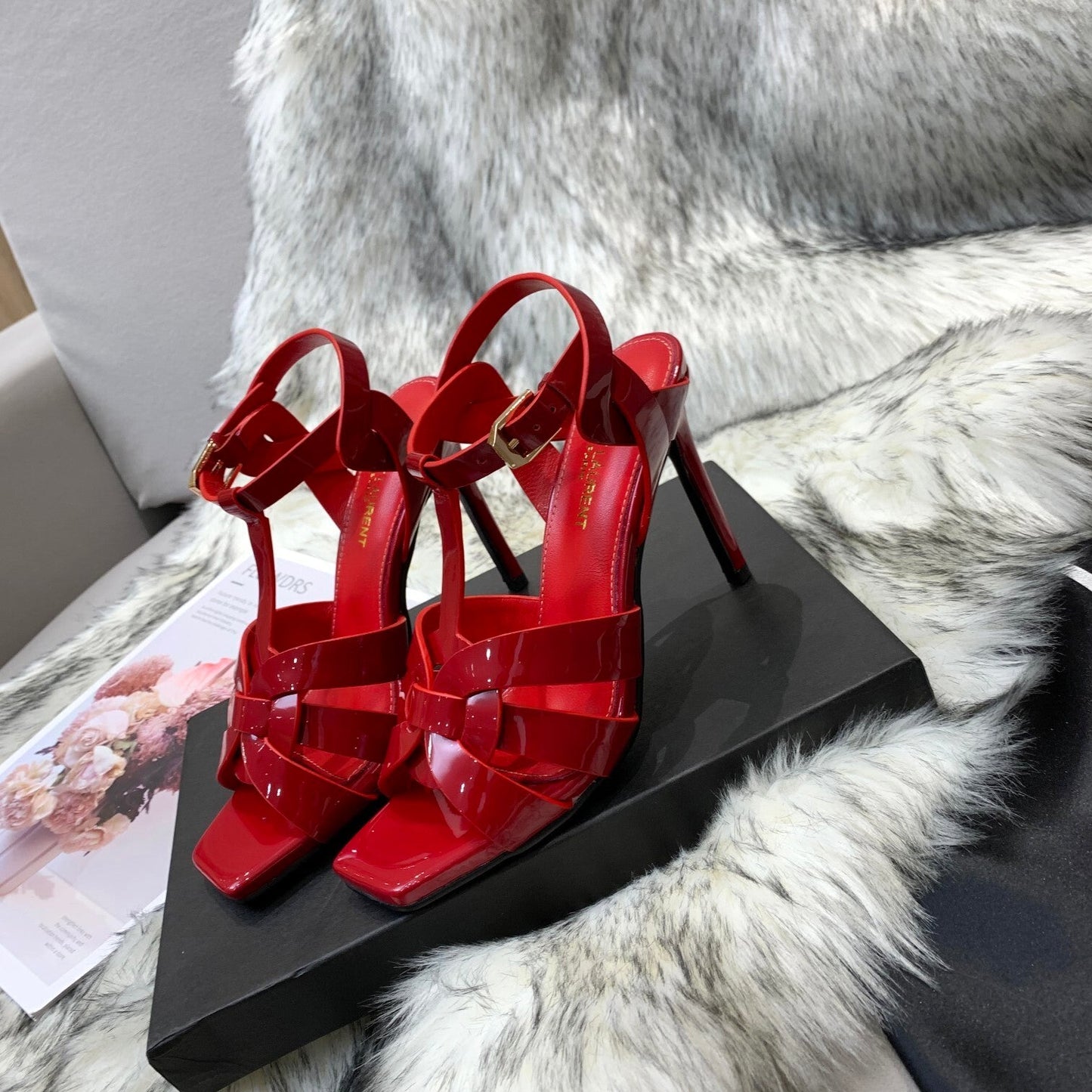 Y SL Super High-Heeled Sandals