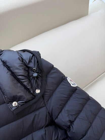 High-Volume 90% White Goose Down Long Jacket