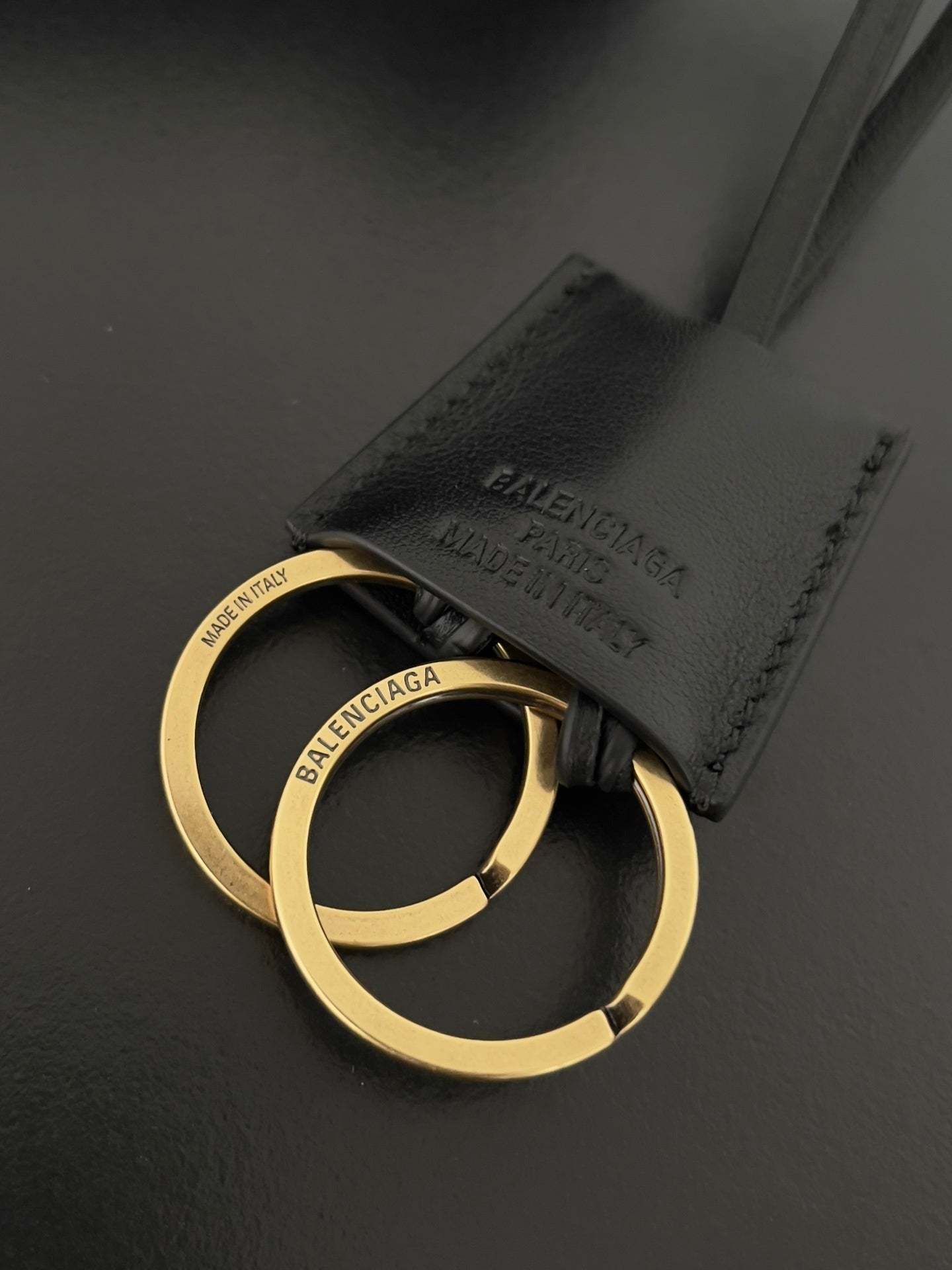 Rodeo Medium Black Leather Handbag for Women