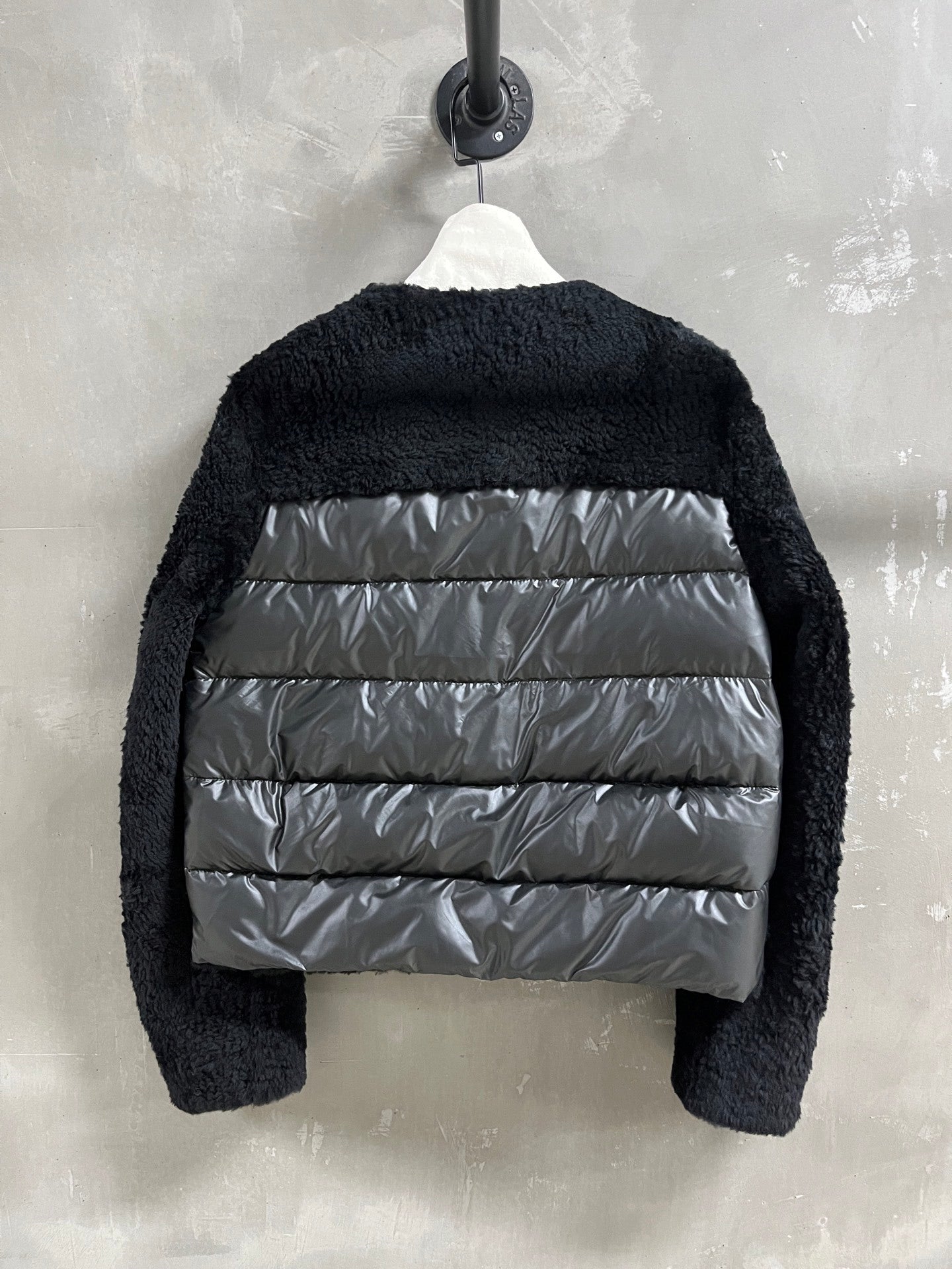 Best White Goose Down Jacket Merino Wool Leather