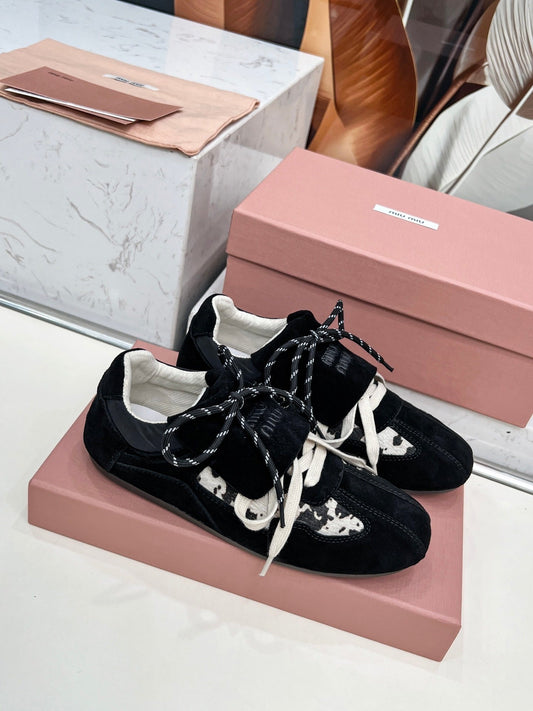 Mi.u 2025 Runway Casual Sports Shoes