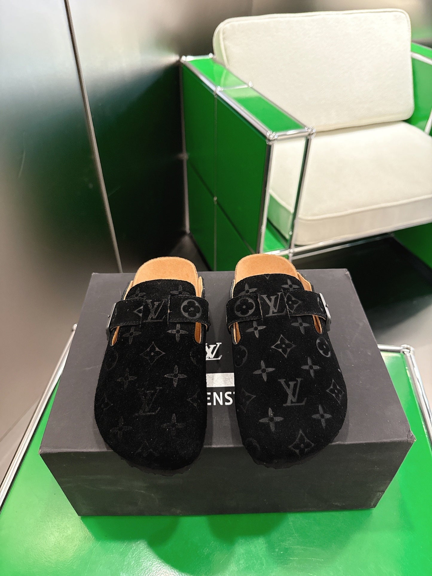 lv  Birkenstock Closed-Toe Shoes