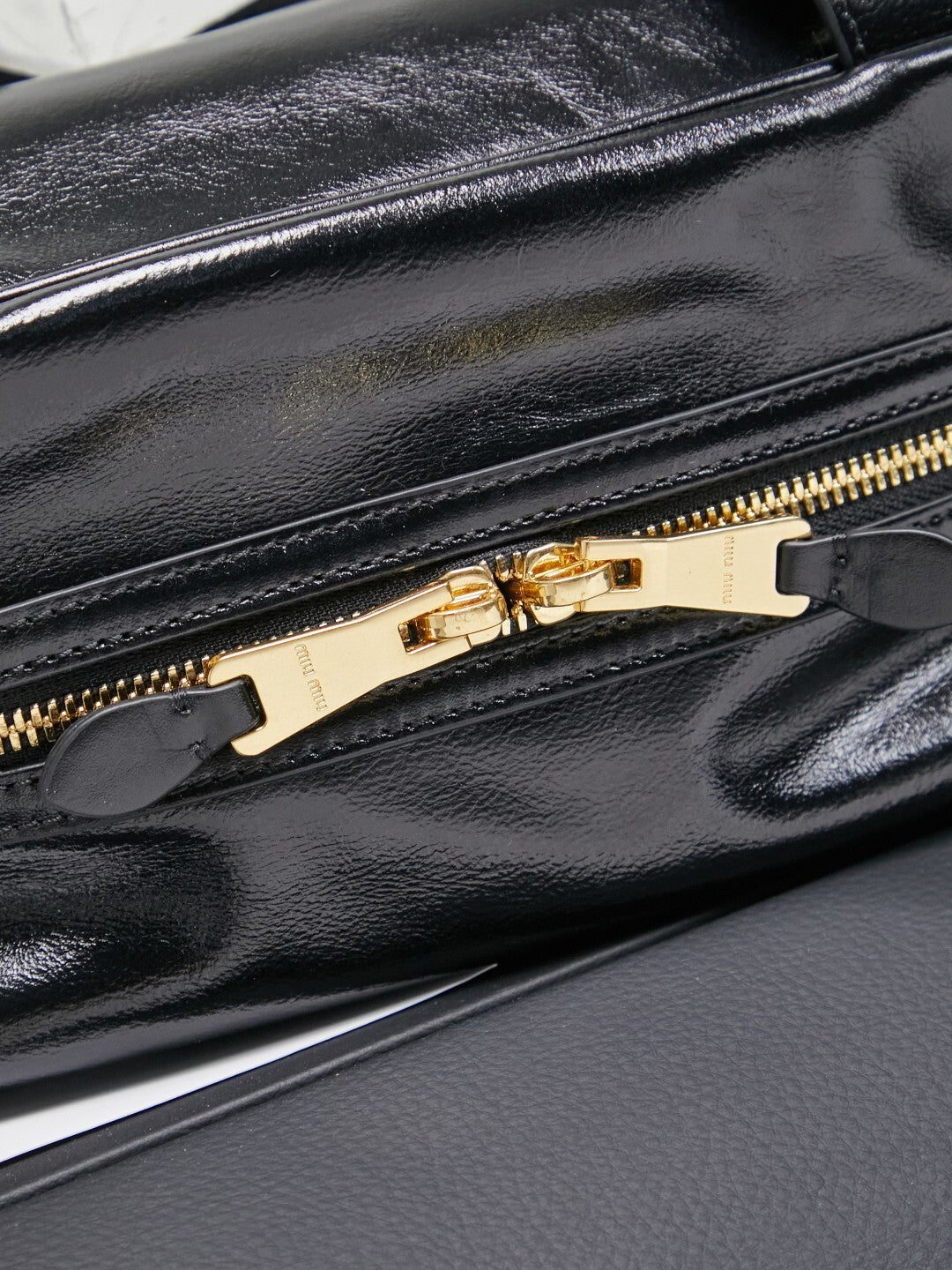 Women’s Black Leather Top-Handle Bag