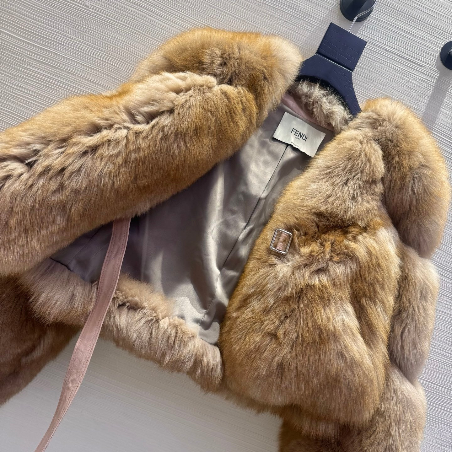 Finnish Imported Saga-Grade Fox Fur Coat