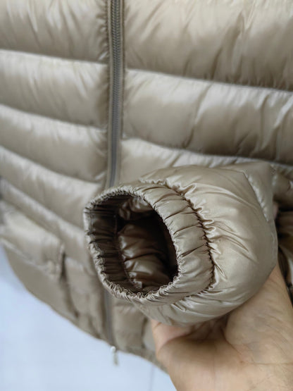 Early Autumn Champagne Down Jacket Best Style