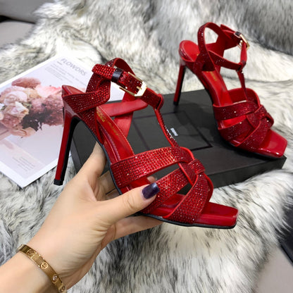 Y SL Super High-Heeled Sandals