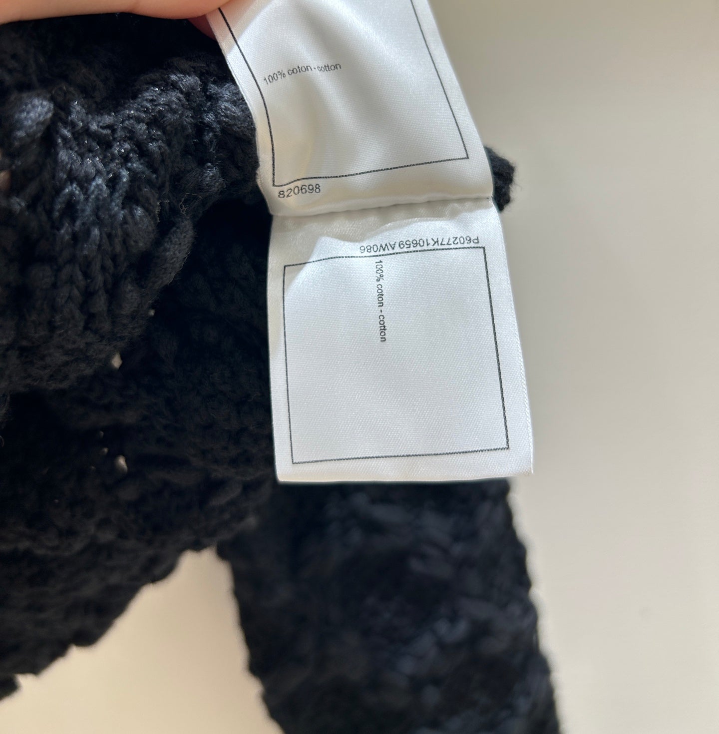 CC 25 Knitted Sweater Cotton 287983