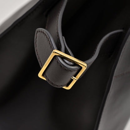 The Row Margaux 15 38cm Tote Bag In Calfskin