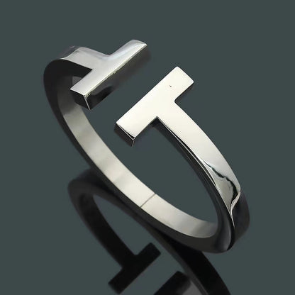 T Square Open Bracelet