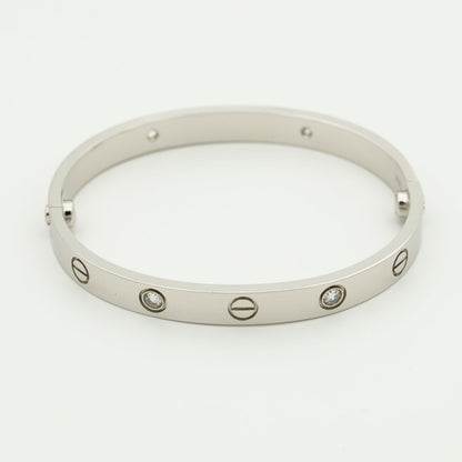 Love Bracelet 6.1mm 4 Diamonds