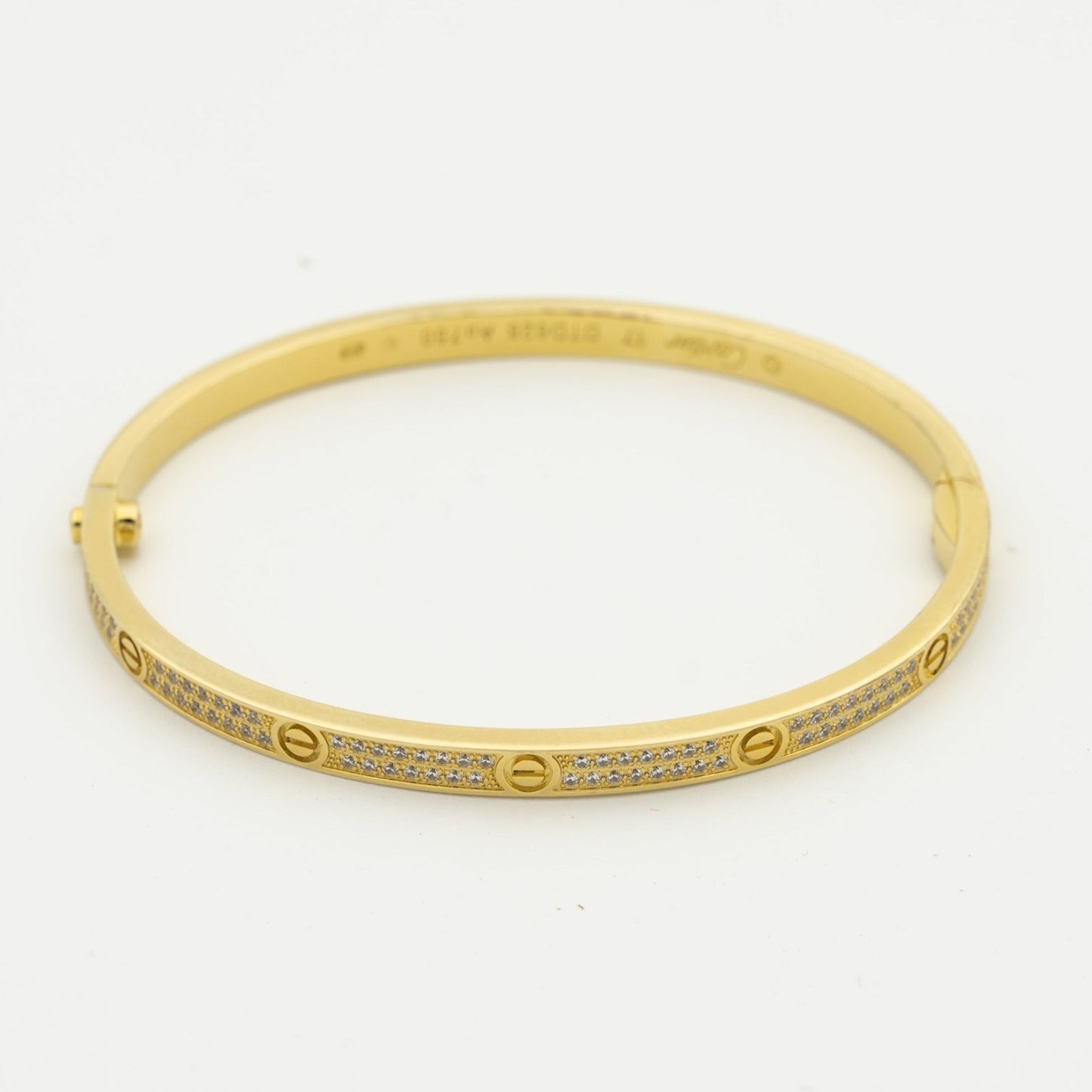 Love Bracelet 3.65mm Diamond-paved
