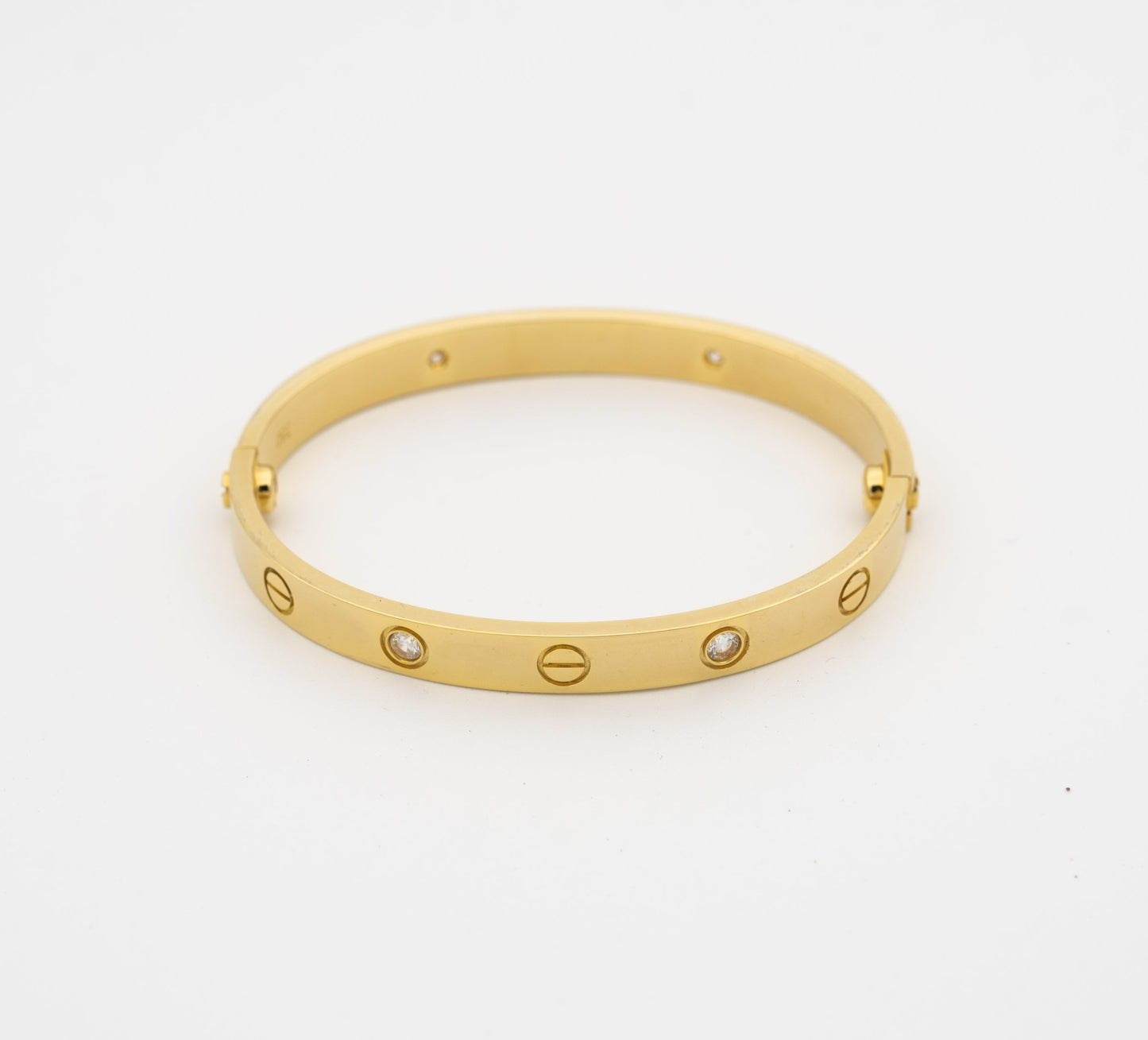 Love Bracelet 6.1mm 4 Diamonds