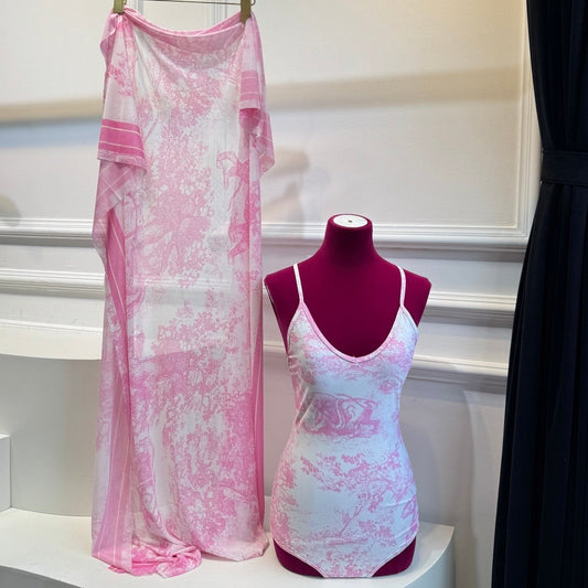 One-Piece Swimsuit with Free Scarf Limited Edition