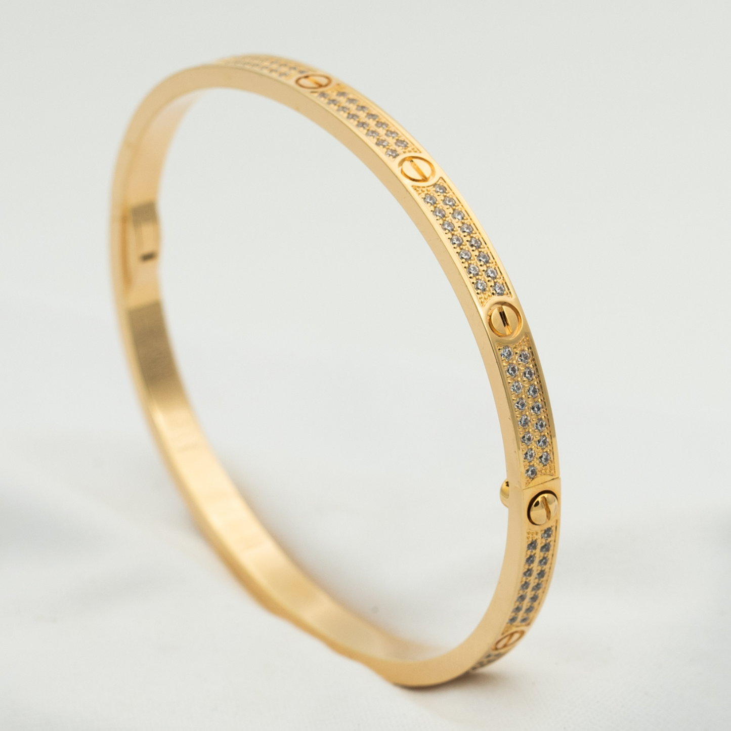 Love Bracelet 3.65mm Diamond-paved