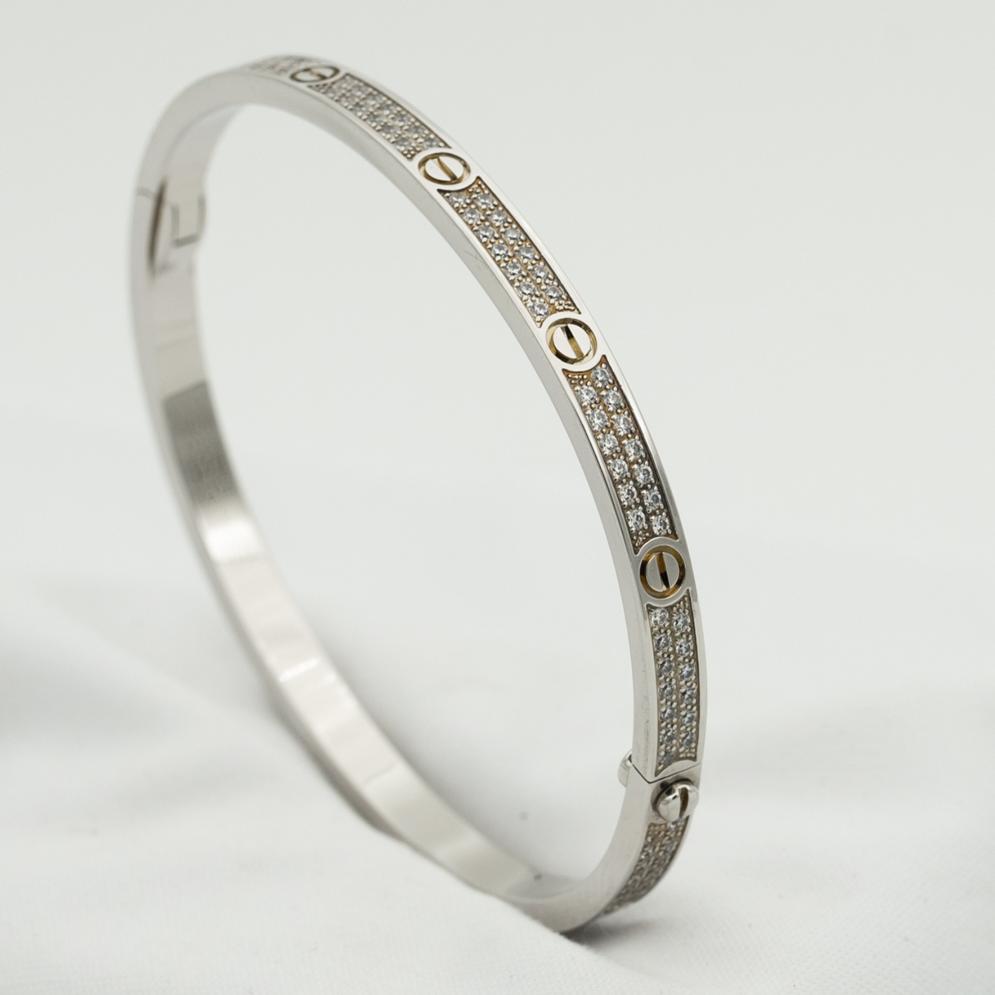 Love Bracelet 3.65mm Diamond-paved