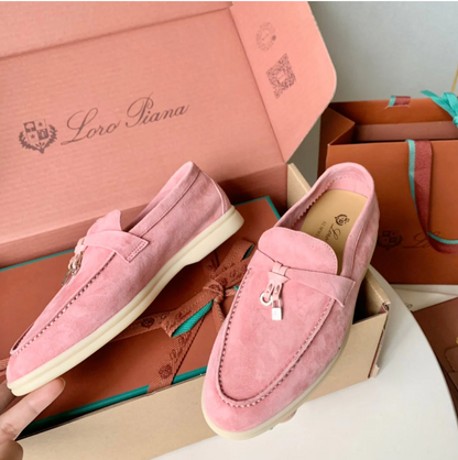 Pink Loafers