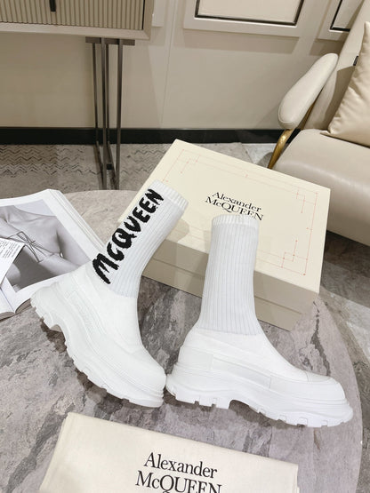 MQ Graffiti Tread Slick Boots