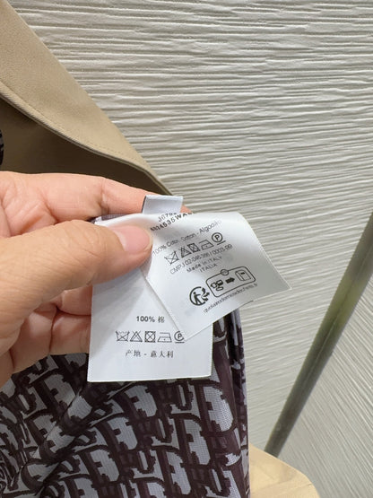 D 2025FW British-Style Trench Coat