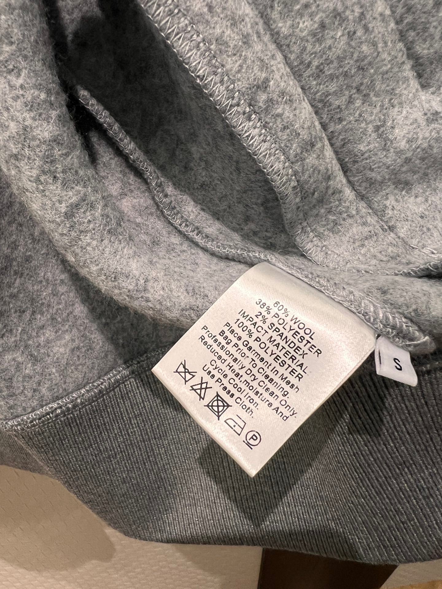 Winter Goose Wool Hooded Jacket Classic Logo