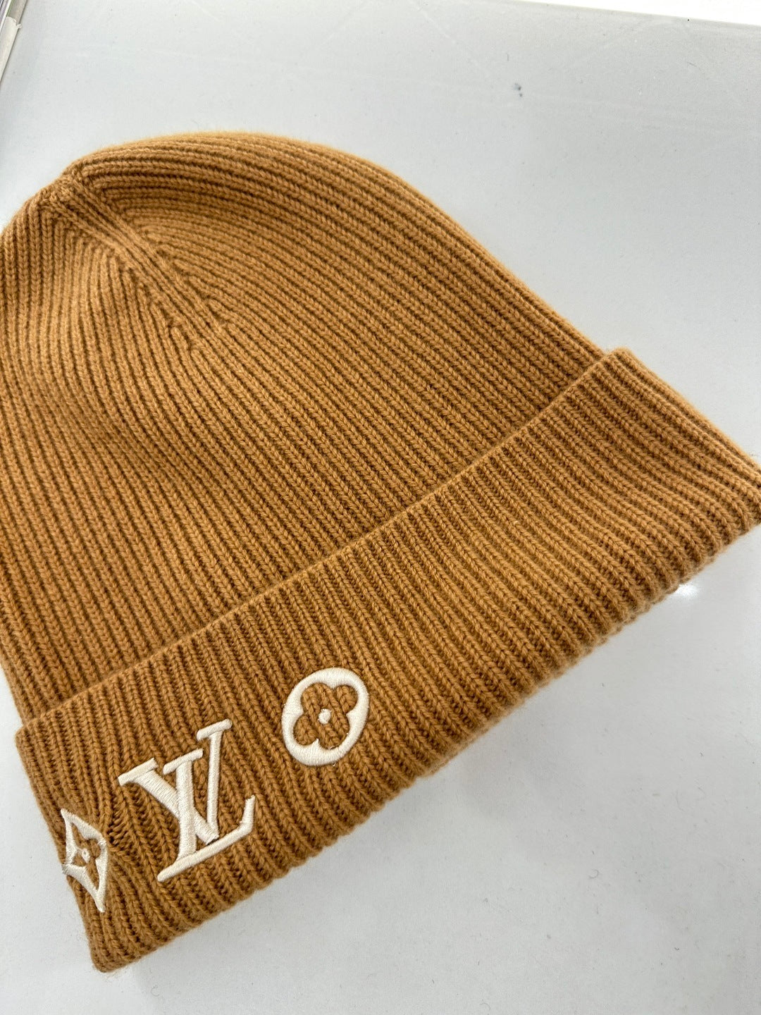 Logo Cashmere Knit Hat YB Soft & Warm Autumn/Winter Beanie