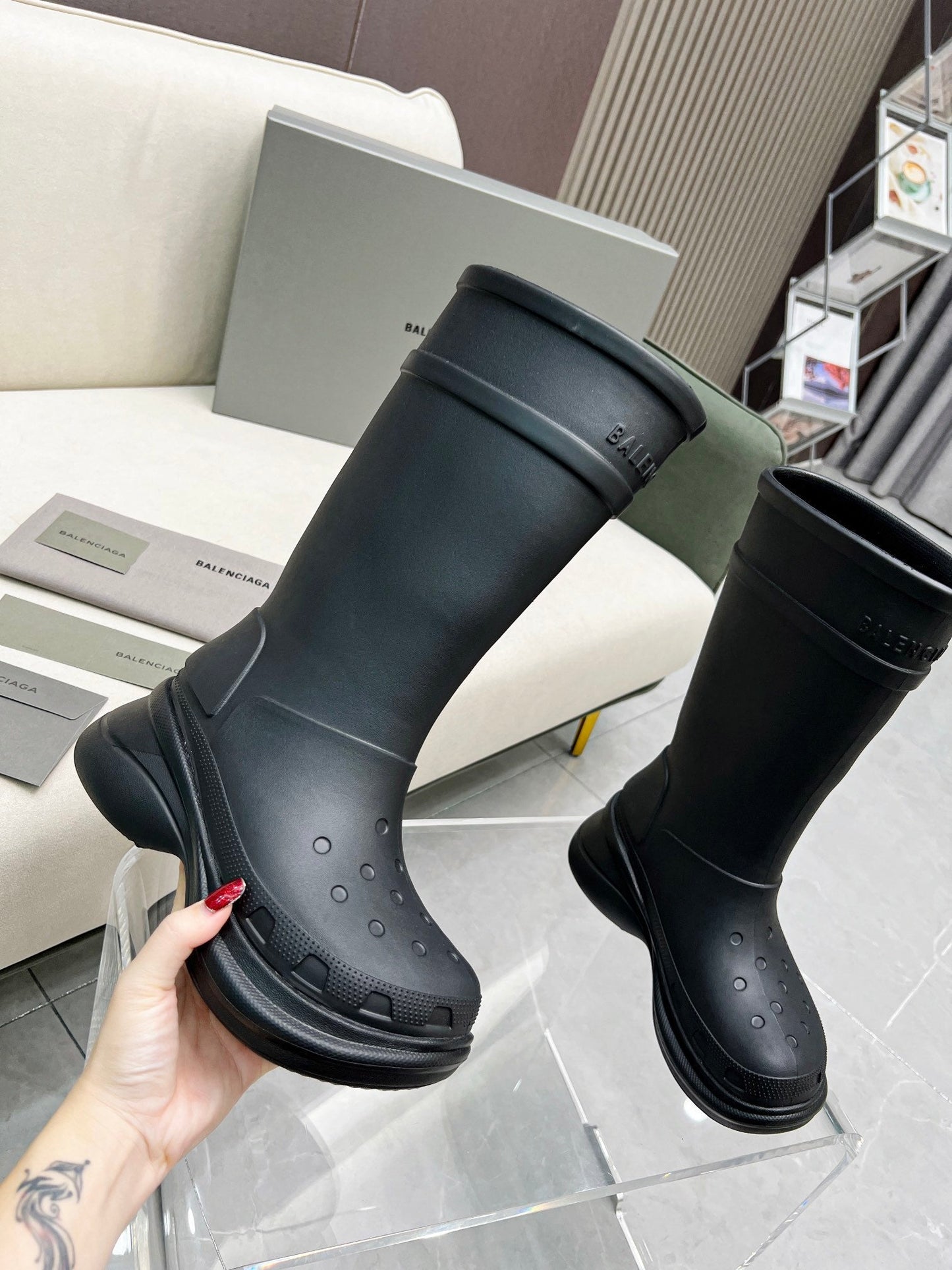 Bal x Crocs Premium Rain Boots