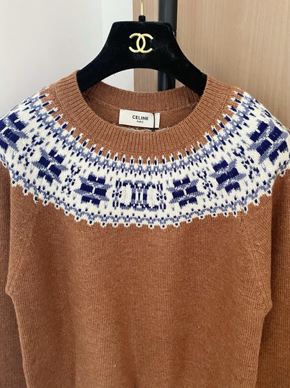 Two-Tone Logo Cardigan Sophisticated & Stylish