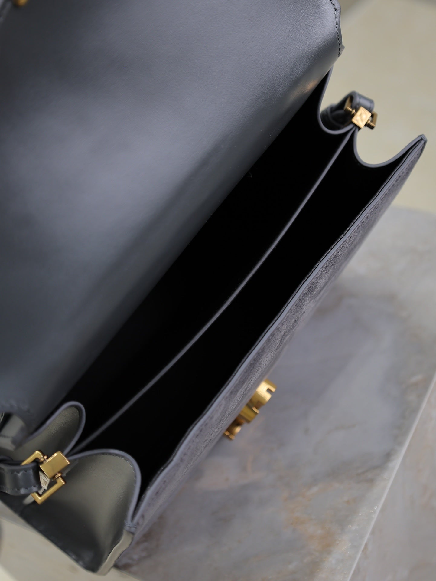 SL Suede Cassandra Briefcase Bag