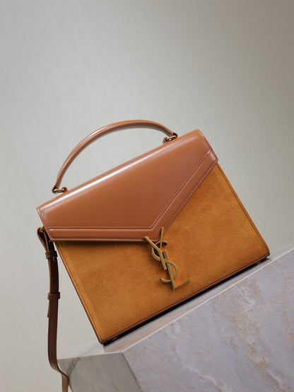 SL Suede Cassandra Briefcase Bag