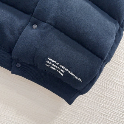 New Unisex Down Vest 50% Knit Wool & Goose Down