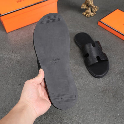 hm ORA Colorful Leather H Slippers