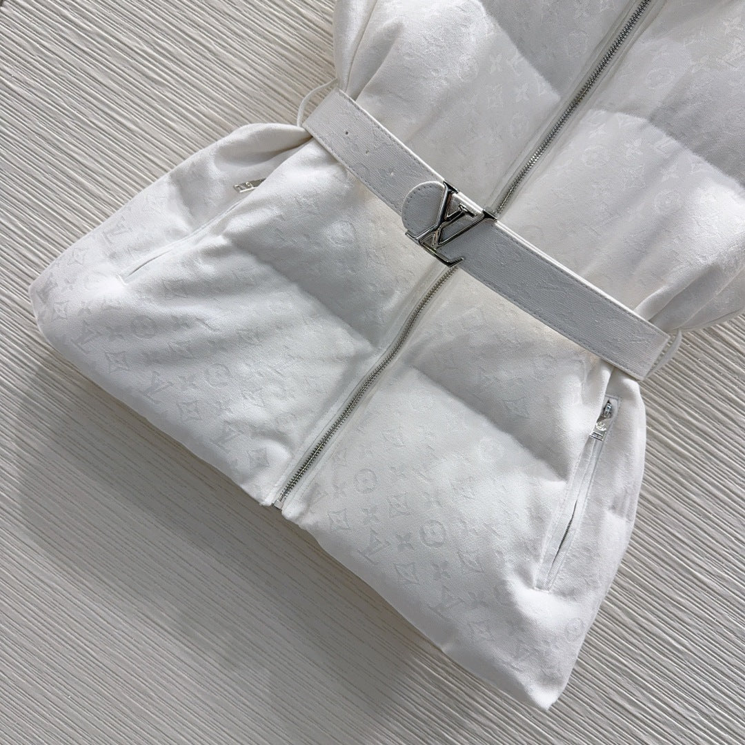 LV 2025FW Down Vest Jacket Casual